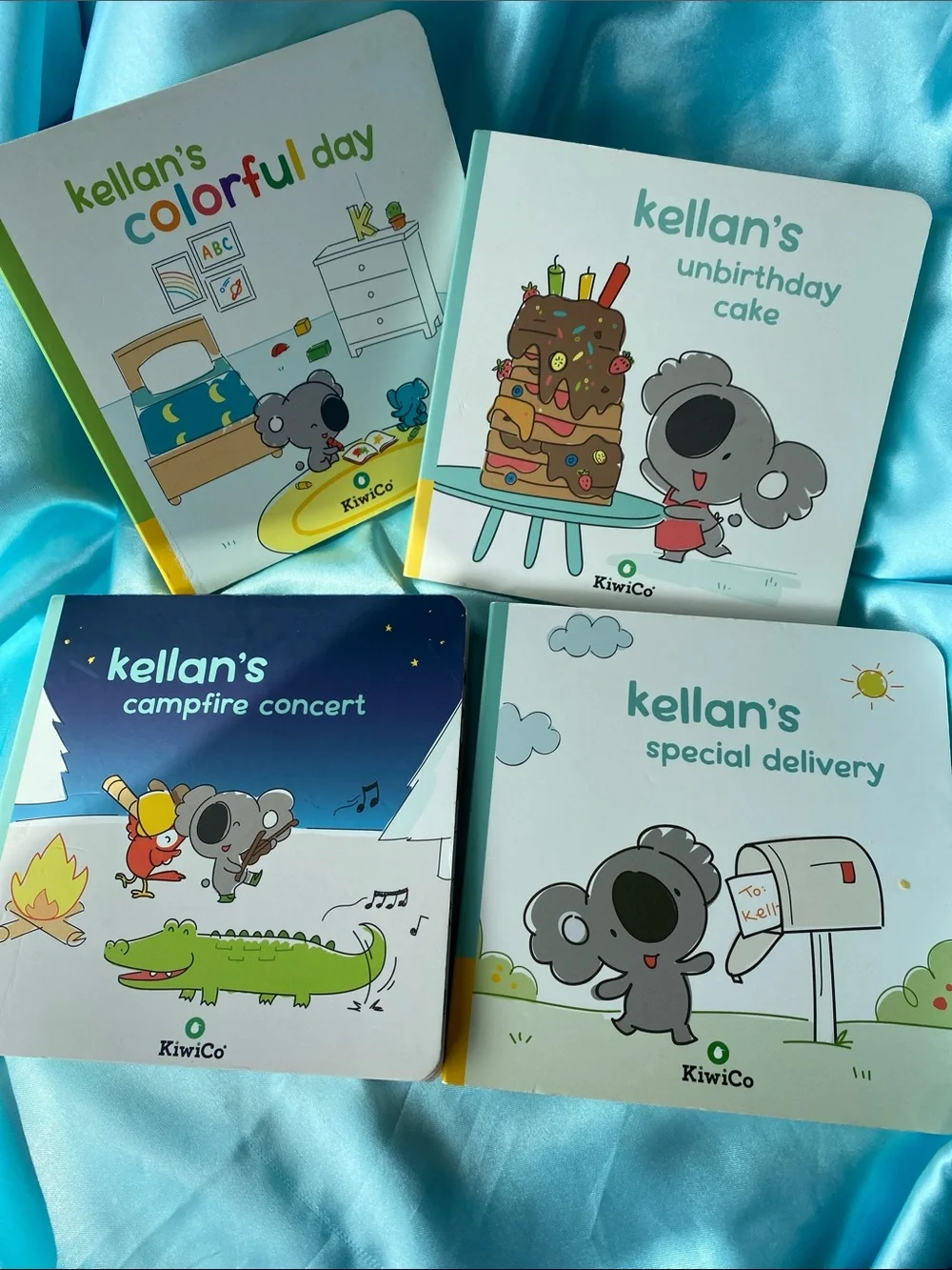 Kiwico Kellan's Koala Board Book Bundle Set